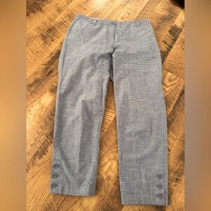 Talbots cropped pants lightweight